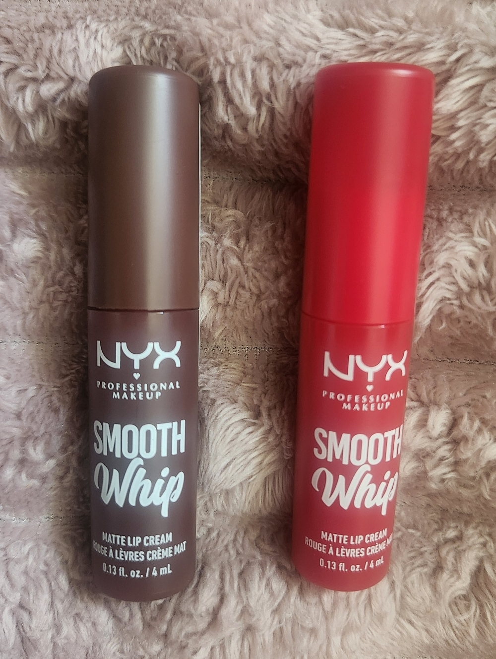 NYX Smooth Whip Matte Lip Cream Duo - Red and Brown